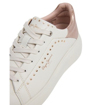 Pepe Jeans Yara Choice white sneakers