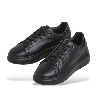 Pepe Jeans Sneakers Yara Night in pelle nera
