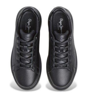Pepe Jeans Sneakers Yara Night in pelle nera