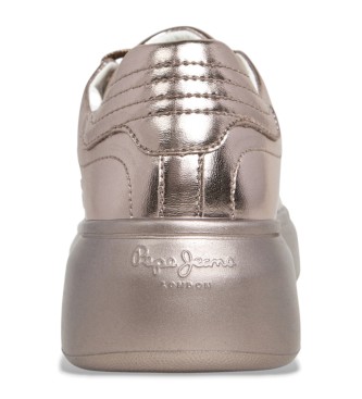 Pepe Jeans Yara Stars Sneakers i bronsfrgat lder