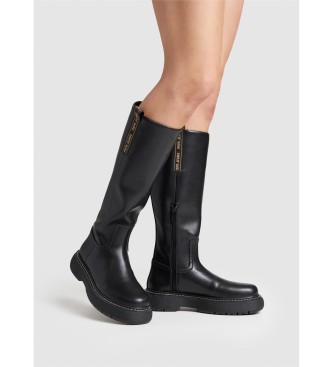 Pepe Jeans Yoko High boots black