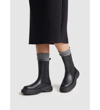 Pepe Jeans Bottes Yoko Rock noires