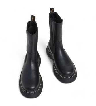 Pepe Jeans Bottes Yoko Rock noires