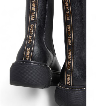 Pepe Jeans Bottes Yoko Rock noires