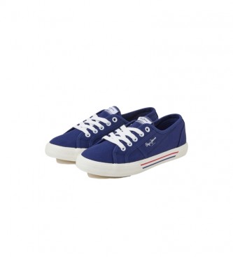 Pepe Jeans Brady Basic skor marinbl