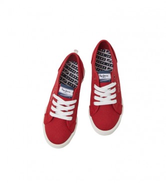 Pepe Jeans Basic Sneakers Brady red