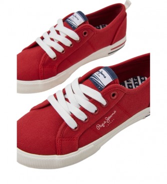 Pepe Jeans Sneakers Basic Brady vermelho