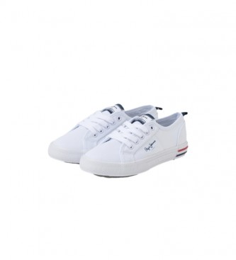 Pepe Jeans Basis Sneakers Brady wit