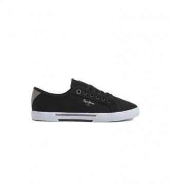 Pepe Jeans Basic Sneakers Brady zwart