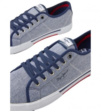 Pepe Jeans Basic Sneakers Chambray blau