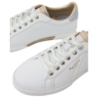 Pepe Jeans Kenton Flag Basic Shoes biały