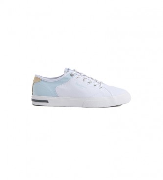 Pepe Jeans Kenton Road Basic sko hvid