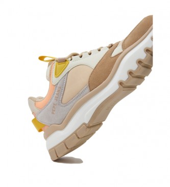 Pepe Jeans Baskets en cuir Banksy Loom Combination