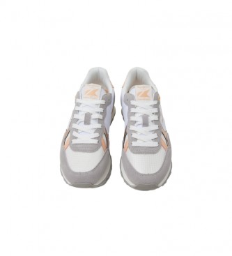 Pepe Jeans Sapatilhas de Couro Combinado Britnico Heritage branco