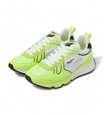 Pepe Jeans Zapatillas Combinadas Brit Pro Neon verde