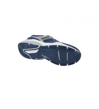 Pepe Jeans Treinadores combinados de couro Dave Urban blue