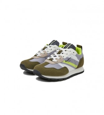 Pepe Jeans Combination Sneakers Foster Print green