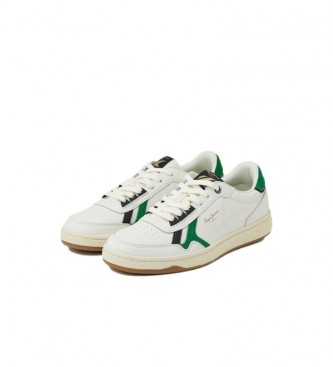 Pepe Jeans Kore Vintage Combined leather trainers green 