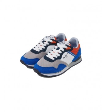 Pepe Jeans London May Combination Sneakers blue, grey
