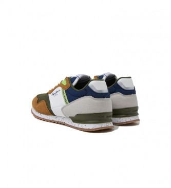 Pepe Jeans London May Combination Sneakers brown
