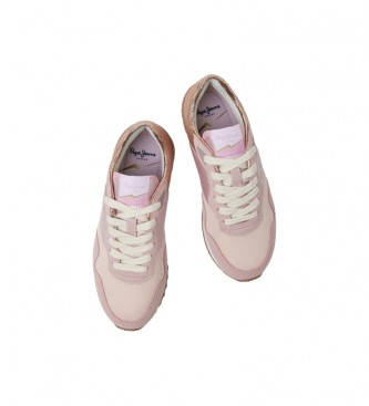 Pepe Jeans London Troy Combination Sneakers pink