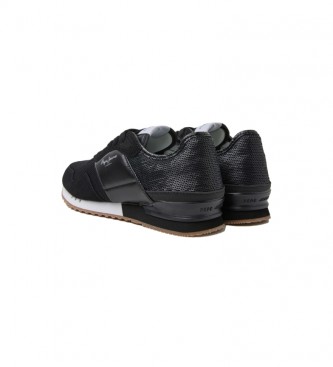 Pepe Jeans London Troy Combination Sneakers noir