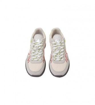 Pepe Jeans Running Holland Mesh leather shoes pink