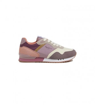 Pepe Jeans Chaussures de course London Mad maroon