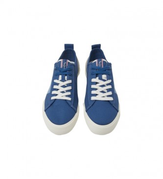 Pepe Jeans Sapatilhas Vulcanizadas Allen Flag azul