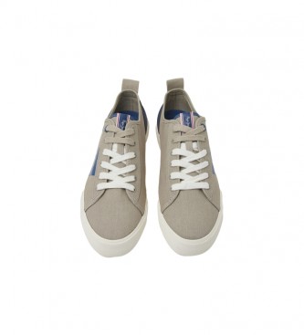 Pepe Jeans Wulkanizowane trampki Allen Flag w kolorze szarym 