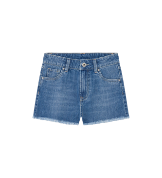 Pepe Jeans Pantaloncini blu a trapezio