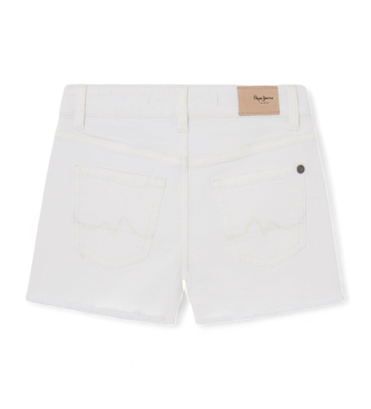 Pepe Jeans Shorts A-Line Hw Jr blanco