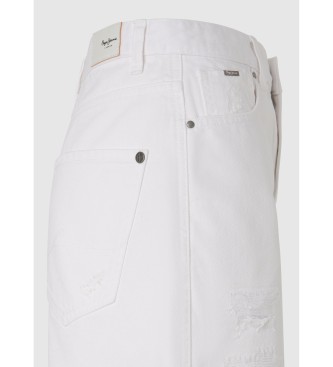 Pepe Jeans Cales A-Line Uhw branco