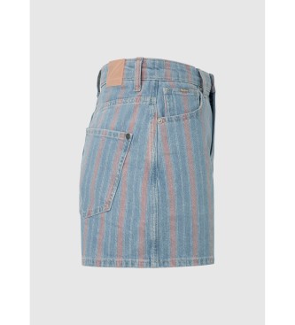 Pepe Jeans Short A-Line Stripe bleu