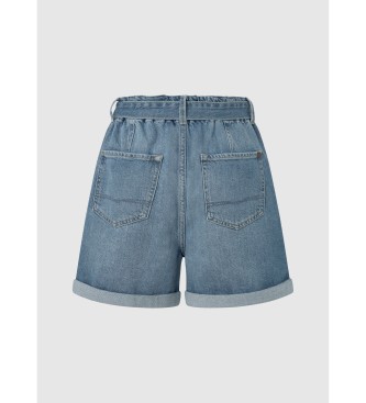 Pepe Jeans Short A-Line Uhw Vintage bleu