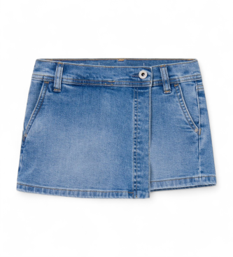 Pepe Jeans Shorts A-Line Hw Jr blue