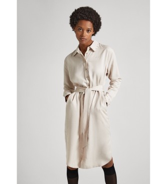 Pepe Jeans Robe beige Agnes