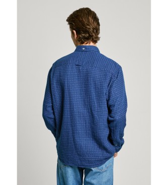 Pepe Jeans Camisa azul Albar