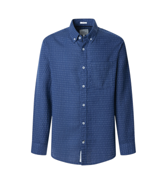 Pepe Jeans Camisa azul Albar