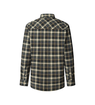 Pepe Jeans Camisa verde Aldo