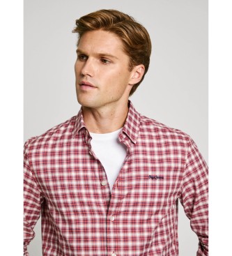 Pepe Jeans Camisa Alfred vermelha