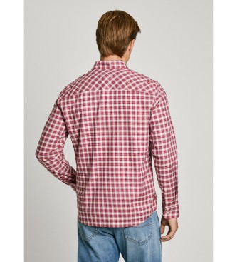 Pepe Jeans Camisa Alfred vermelha