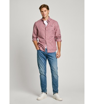 Pepe Jeans Camisa Alfred vermelha