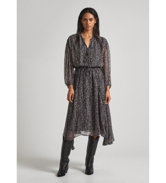 Pepe Jeans Robe noire Alicia