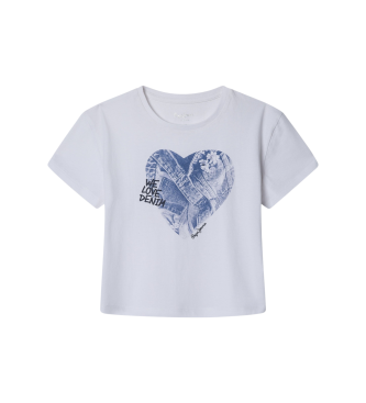 Pepe Jeans Camiseta Anna blanco