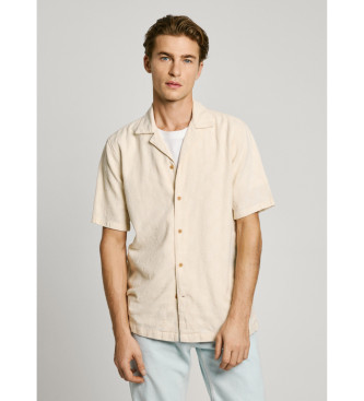 Pepe Jeans Camisa Ansel blanco crudo