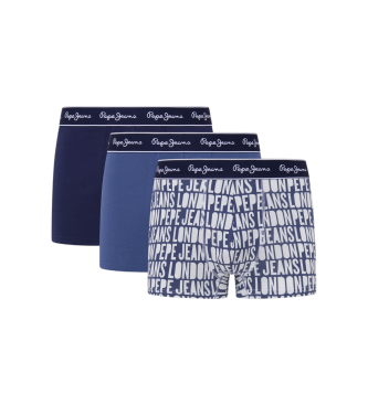 Pepe Jeans Paket 3 logotip bokserji 