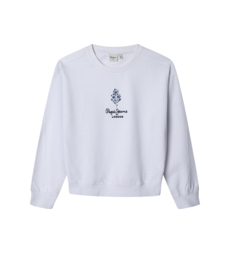 Pepe Jeans Sweatshirt Arielle blanc