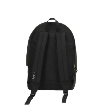 Pepe Jeans Mochila Aris com fecho duplo cinzento