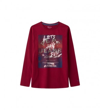 Pepe Jeans Arnold-T-Shirt Rot